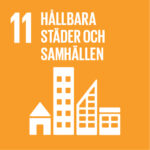 Logotyp SDG 11