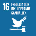 Logotyp SDG 16